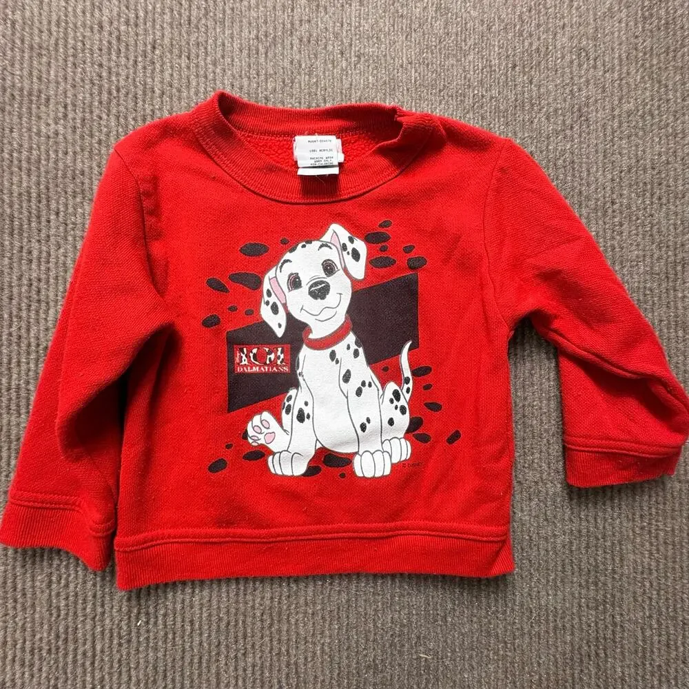 Vintage 90’s Disney 101 Dalmatians 2T Sweatshirt